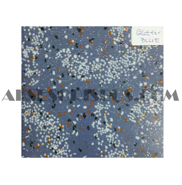 Karpet Lantai Glitter Blue