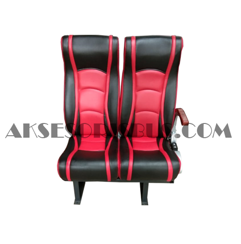 Jok Bus Red-Black